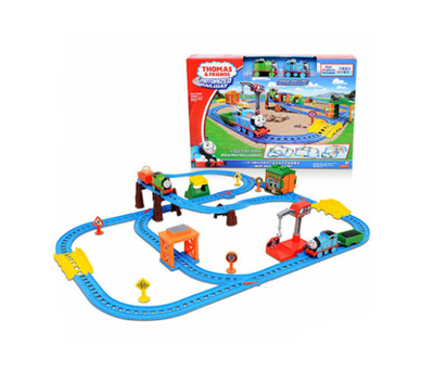 Electric train track toys